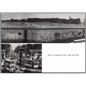 Berlin - Potzdamer Platz - Tyskland - Postkort - Ubrugt