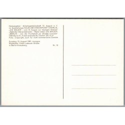 Berlin - Checkpoint Charlie - Postkort - Tyskland - Ubrugt