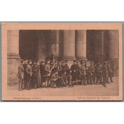 Revolutionstage in Berlin 1918  - Postkort - Tyskland - Brugt