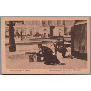 Revolutionstage in Berlin 1918  - Postkort - Tyskland - Brugt