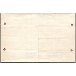 Visitors Pass - Ramstein Air Base - Germany - 1962