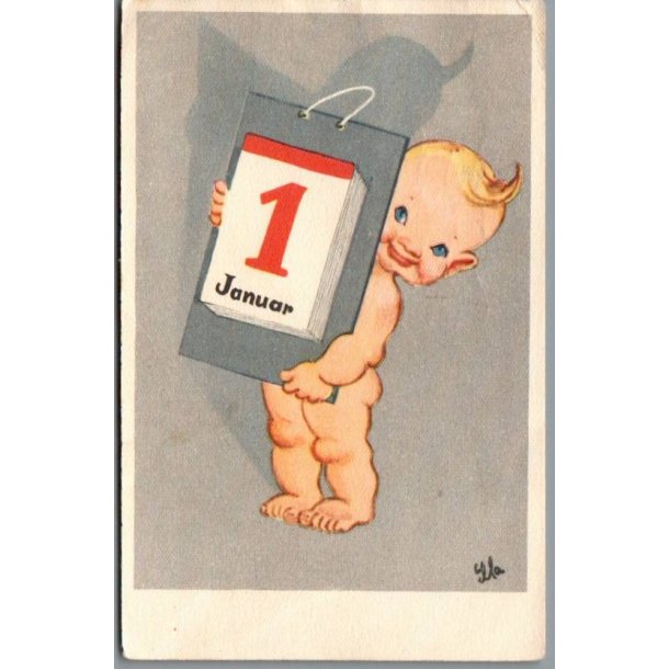 Illa - Eneret Serie 588 - Postkort -  Brugt