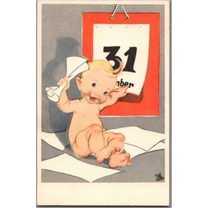 Illa - Eneret Serie 588 - Postkort -  Ubrugt