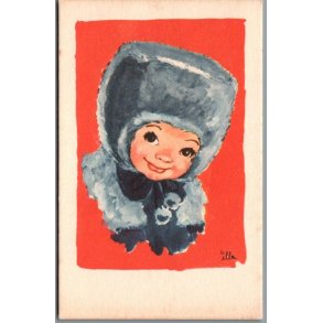 Illa - Eneret Serie 688 - Postkort - Ubrugt