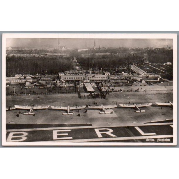 Berlin - Lufthavn - Tyskland - Postkort - Ubrugt