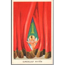 Illa - Gldeligt Nytaar - Eneret Serie 5109/34 N - Postkort - Ubrugt