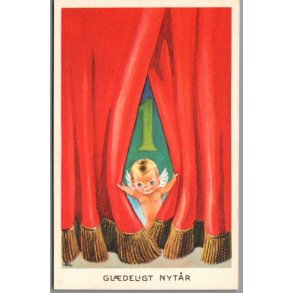 Illa - Gldeligt Nytaar - Eneret Serie 5109/34 N - Postkort - Ubrugt