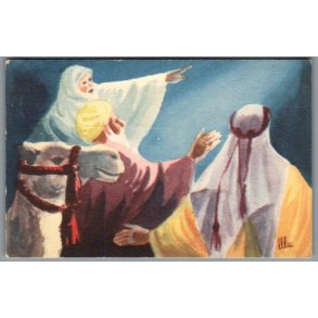 Illa - Eneret Serie 748 - Postkort -  Brugt