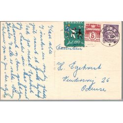 Illa - Gldeligt Nytaar - Eneret Serie 950 - Postkort - Brugt