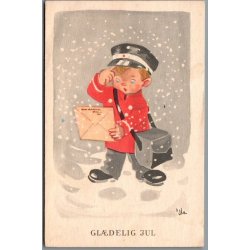 Illa - Gldeligt Nytaar - Eneret Serie 950 - Postkort -  Brugt