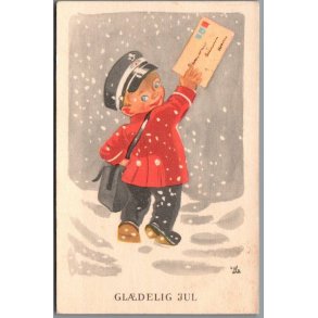 Illa - Gldeligt Nytaar - Eneret Serie 950 - Postkort - Brugt