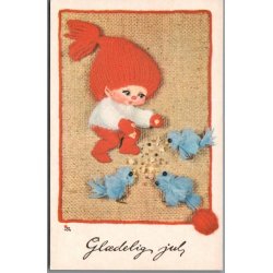 Illa - Gldelig Jul - 5109/165 - Postkort -  Brugt