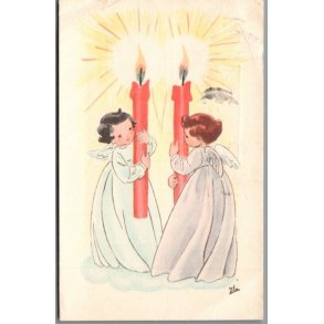 Illa - Stender Serie 754 - Postkort - Brugt - Svagt hjrne !