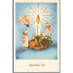Illa - Gldelig Jul - Stender Serie 753 - Postkort - Brugt