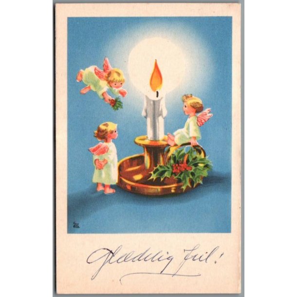 Illa - Stender Serie 753 - Postkort - Brugt