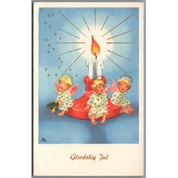 Illa - Gldelig Jul - Stender Serie 753 - Postkort - Brugt