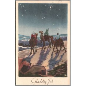 Illa - Gldelig Jul - Eneret Serie 944 - Postkort - Brugt