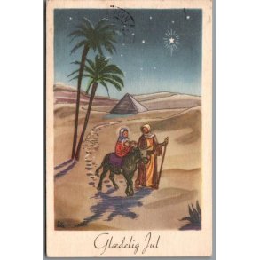 Illa - Gldelig Jul - Eneret Serie 944 - Postkort - Brugt