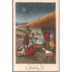 Illa - Gldelig Jul - Eneret Serie 944 - Postkort - Brugt