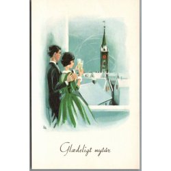 Illa - Gl�deligt Nyt�r - Stender 5109/139 N - Postkort -  Ubrugt