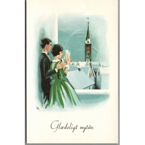 Illa - Gldeligt Nytr - Stender 5109/139 N - Postkort -  Ubrugt