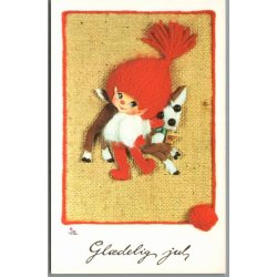 Illa - Gldelig Jul - 5109/165 - Postkort - Ubrugt