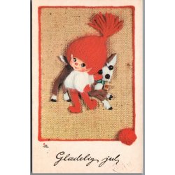 Illa - Gldelig Jul - 5109/165 - Postkort -  Brugt