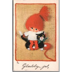 Illa - Gldelig Jul - 5109/165 - Postkort -  Brugt