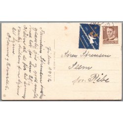 Illa - Gldelig Jul - Eneret Serie 261 - Postkort -  Brugt