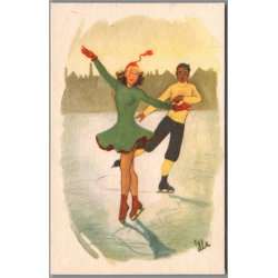 Illa - Stender Serie 696 - Postkort -  Brugt