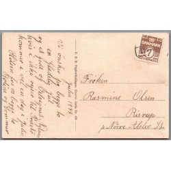 Illa - Gldelig Jul - F.D.B. Eneret Serie 459 - Postkort -  Brugt