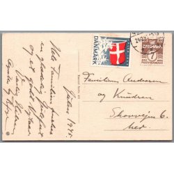 Illa - Gldelig Jul - Eneret Serie 459 - Postkort -  Brugt