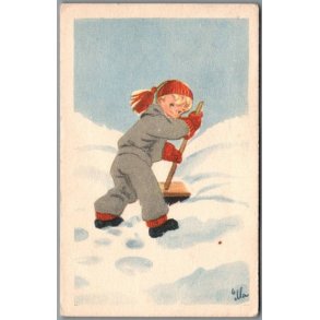 Illa - Eneret Serie 668 - Postkort - Brugt