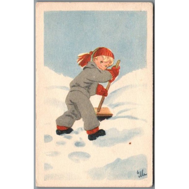 Illa - Eneret Serie 668 - Postkort - Brugt