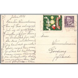 Illa - Gldelig Jul - Eneret Serie 163 - Postkort -  Brugt