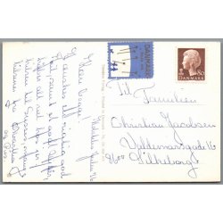 Illa - Gldelig Jul - Printed in Denmark 151 d00 378 - Postkort - Brugt