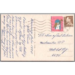 Illa - Gldelig Jul - Printed in Denmark 519/28 - Postkort - Brugt