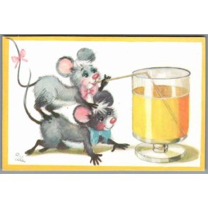 Illa - Invitationskort  - Stender 111 005 177 - Ubrugt