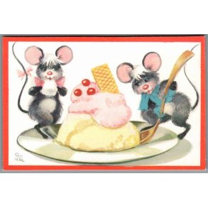 Illa - Invitationskort  - Stender 111 005 177 - Ubrugt