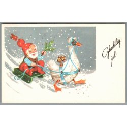 Illa - Gldelig Jul - 151 Doo 258 - Postkort - Brugt