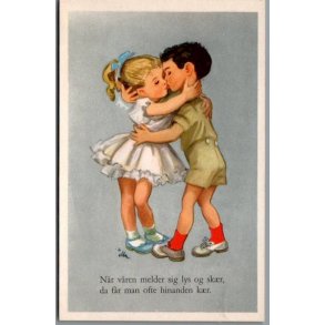 Illa - Nr vren melder sig ... - Stender Eneret Serie 5058 - Postkort - Ubrugt - Blank forside !