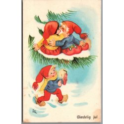 Illa - Gldelig Jul - Stender Eneret 629/27 - Postkort - Brugt