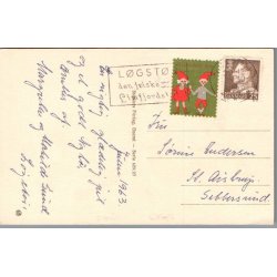 Illa - Gldelig Jul - Stender Eneret 629/27 - Postkort - Brugt