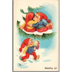 Illa - Gldelig Jul - Stender Eneret 629/27 - Postkort - Brugt