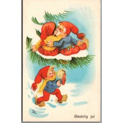 Illa - Gldelig Jul - Stender Eneret 629/27 - Postkort - Brugt