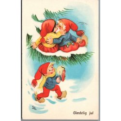 Illa - Gldelig Jul - Stender Eneret 629/27 - Postkort - Brugt