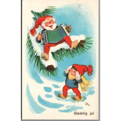 Illa - Gldelig Jul - Stender Eneret 5109/3 - Postkort - Brugt