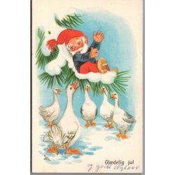 Illa - Gldelig Jul - Stender Eneret 5109/3 - Postkort - Brugt