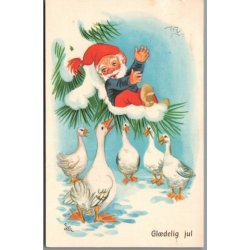 Illa - Gldelig Jul - Stender Eneret 5109/3 - Postkort - Brugt