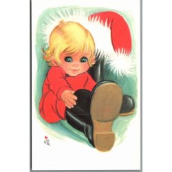 Illa - Gldelig Jul - Printed in Denmark 151 d00 316 - Postkort - Ubrugt